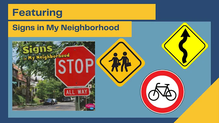 Signs in My Neighborhood Story by Shelly Lyons