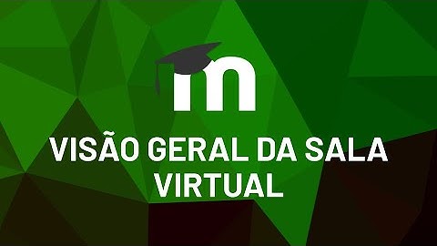 Tutorial moodle 3.9 - Visão Geral da Sala Virtual