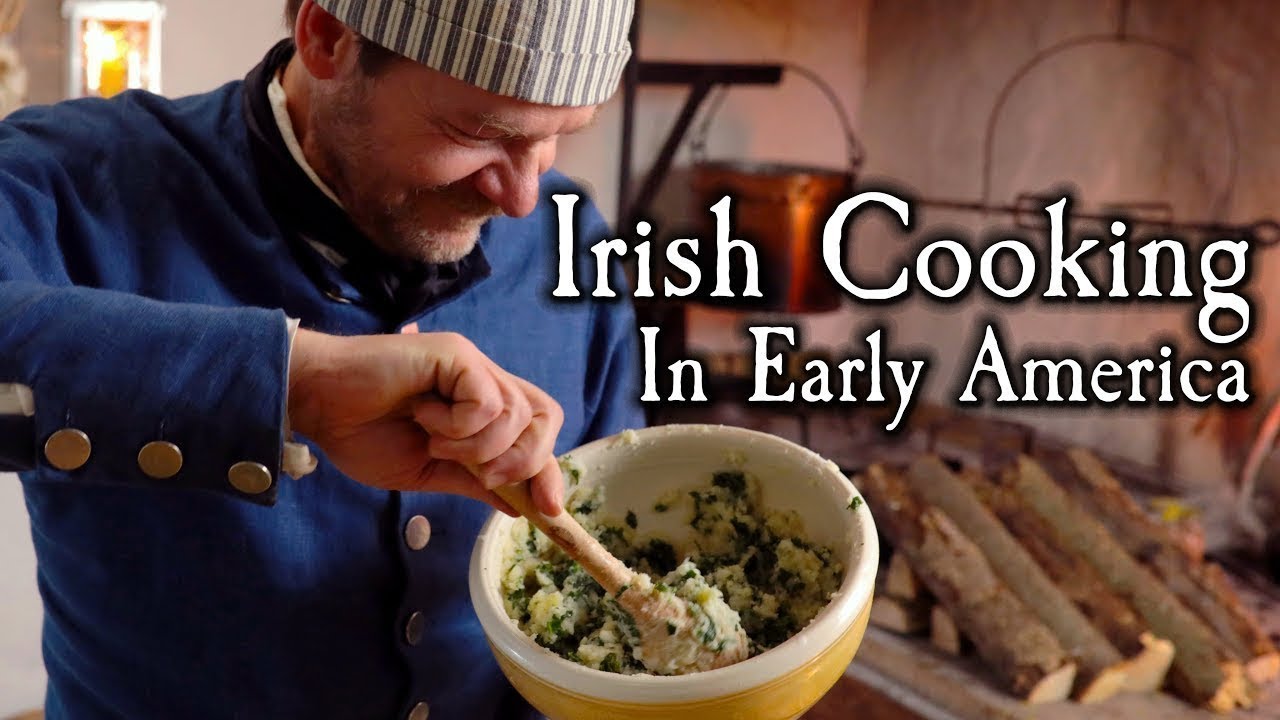 Potatoes and Greens! 100% Irish Cooking - Happy St. Patrick's Day!