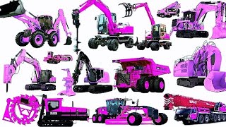 Jenis-jenis Alat Berat Konstruksi Jalan Asphalt, excavator auger, mixer truck, motor grader, loader