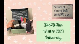 FabFitFun Winter 2023 | Unboxing With Val