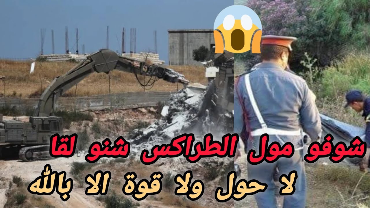 شوفو مول الطراكس شنو لقا 😱