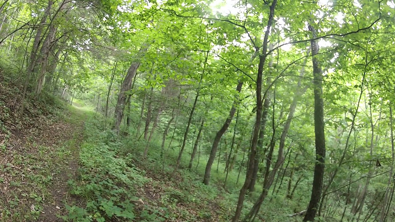 Northeast Iowa MTB Trails at Foot-Bridge Farm (Test Run)