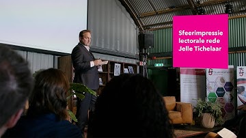 Sfeerimpressie lectorale rede Jelle Tichelaar | Hogeschool Inholland