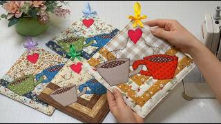 YOU Won't Believe This EASY Scrappy Mug Rug Method!