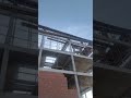 Finished structure and start brick work #shorts #short #shortsfeed #shortvideo #construction #viral