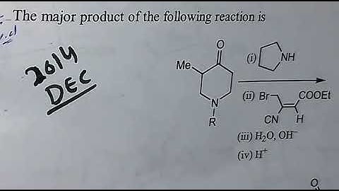 5.Csir net chemical science Dec 2014 part c organic chemistry solutions with mechanism, organic synt
