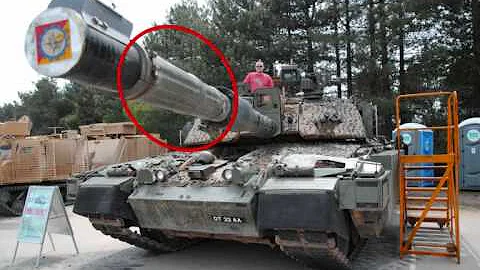 How the fire power on Tanks like Challenger 2, Leopard 2, and Abrams, M1A1, M1A2, works