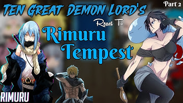 Ten Great Demon Lords react to Rimuru Tempest | Part 2 | 🇷🇺🇧🇷🇺🇲🇬🇧 | Tensura React |