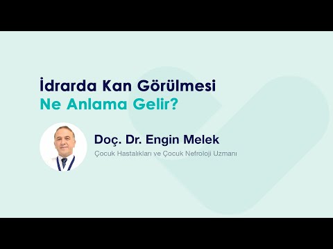 İdrarda Kan Görülmesi Ne Anlama Gelir? - Doç. Dr. Engin Melek