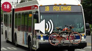 SEPTA 18 to Fox Chase - Welcome Announcement