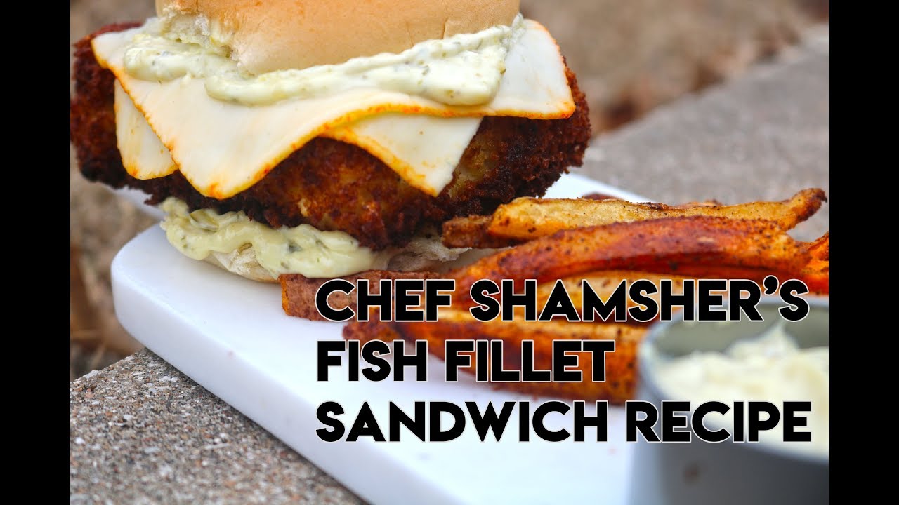 Fish Fillet Sandwich Recipe How To Make Fish Fillet Sandwich YouTube