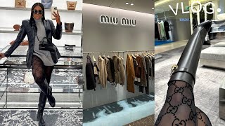 London Luxury Shopping at Chanel, Prada, Fendi New Arrivals* Dior, Louis V, MCQUEEN, Givenchy boots