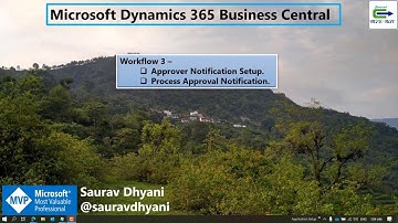 MSDYN365BC - Workflow 3 - Notification Setup and Entries.