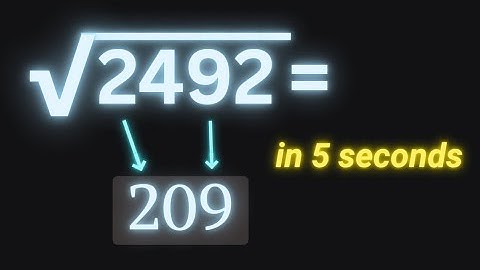 The Math Trick That Makes Solving Square Roots Easier