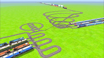 Wdm3d locomotive did WDG4D BUMPY CROSSING rescue and Ricky crossing | Train Simulator| 