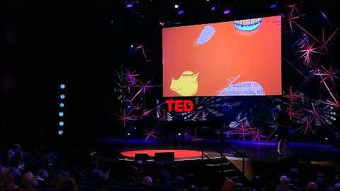 Missbehaving Beautifully: Opening animation for TEDGlobal Session 6 (Stage view)