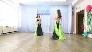 Севара Исроилова и Анастасия Евсикова восточные танцы дуэт