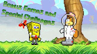 SpongeBob Revenge of the Flying Dutchman (GBA) - All Bonus Games and Special Challenges [4K]