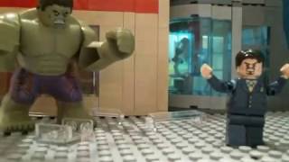 Lego Iron Man vs Hulk