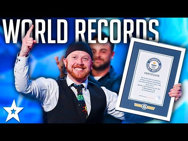 Guinness World Records On Britain S Got Talent 2017 Got Talent - videos of guinness world records roblox