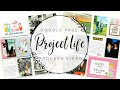 12x12 Double Page Project Life Process Video #3 | Week 24
