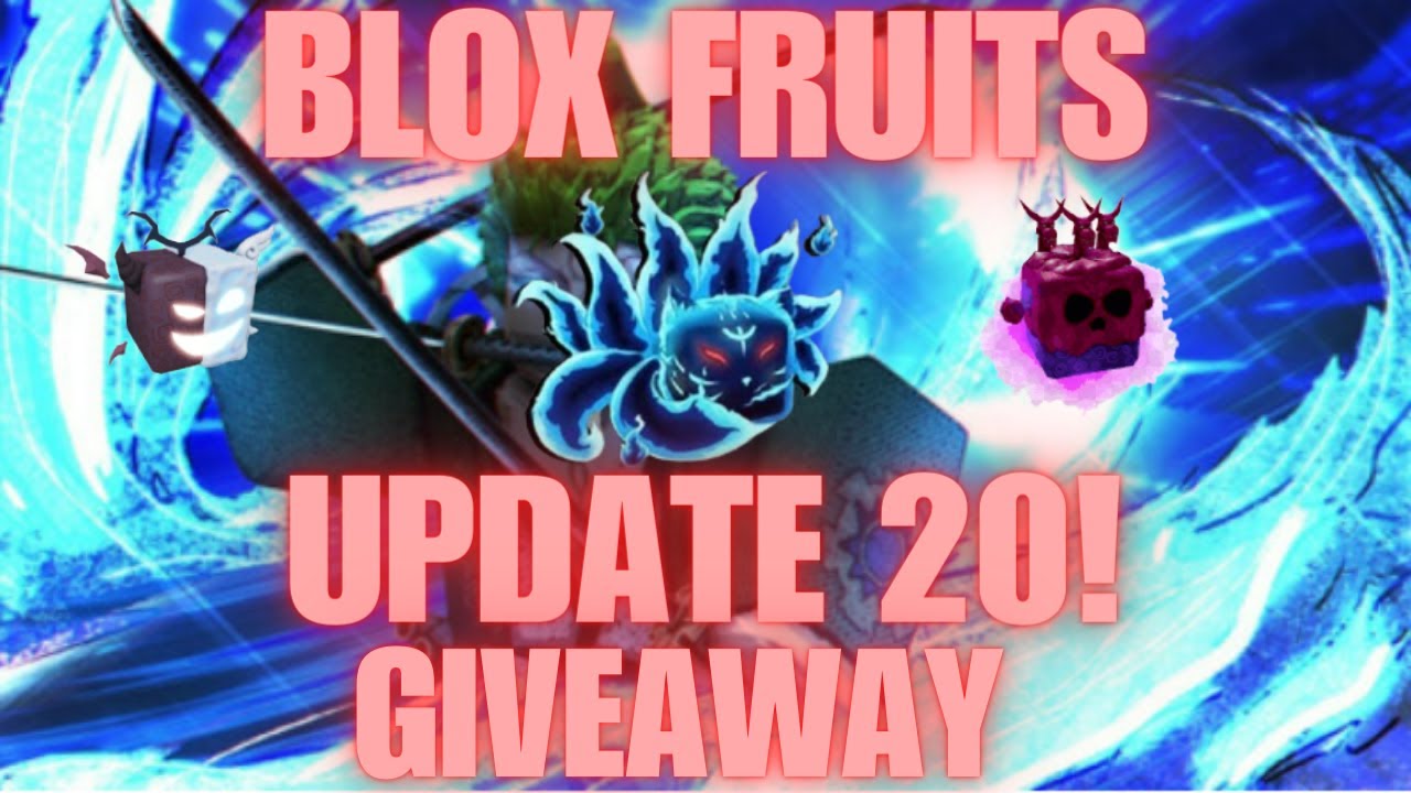 Blox Fruits - Sleepy Maui on X: Update 20 - GIVEAWAY - Blox Fruits (Raffle  Ends in 24hrs) 1. Follow & Retweet 2. Follow my Twitch -   3. Join my Blox