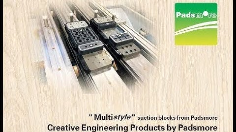 Perfect Suction Blocks for CNC machines with circuit systems from Padsmore