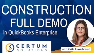 DEMO | Construction - QuickBooks Enterprise
