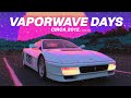 Accelerating into the Neon Sunset