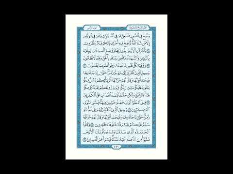 الشيخ سعد عيسي من سورة الزمر