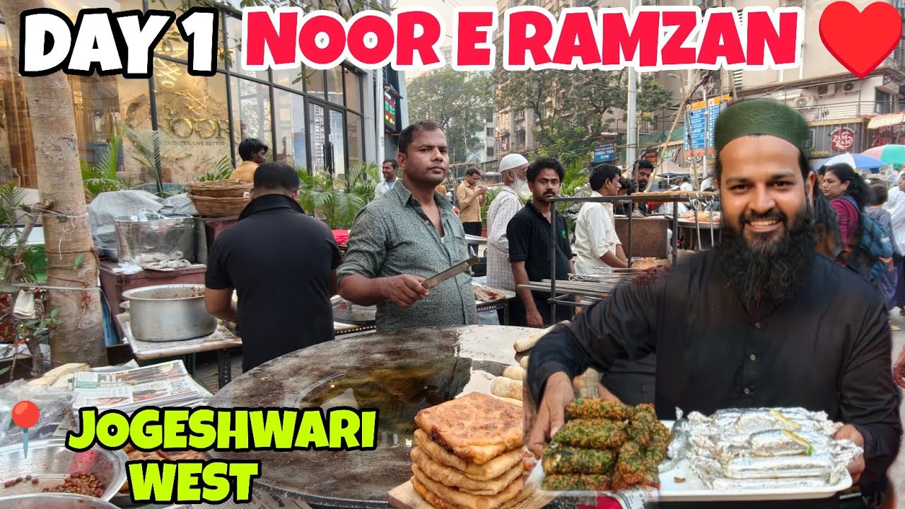 DAY 1 NOOR E RAMZAN ♥️ JOGESHWARI WEST MARKET FULL TOUR 🤩