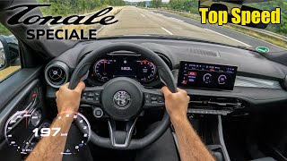 Alfa Romeo Tonale Speciale 131HP Acceleration Top Speed Autobahn Drive POV