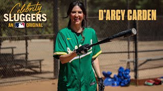 D’Arcy Carden (A League of Their Own) joins Celeb Sluggers! Good Place actress with the Good Swing!!