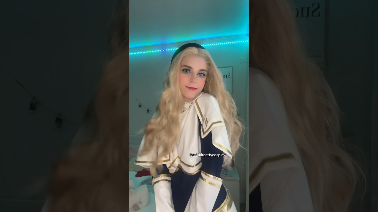 Ezreal’s gf 🤭 #leagueoflegends #leagueoflegendscosplay #cosplay #cosplaygirl #shorts #gamer #trend