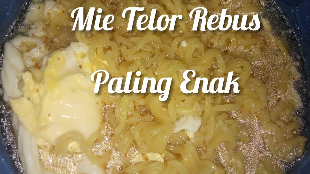 Cara masak Mie telor rebus paling enak YouTube Cara masak Mie telor rebus paling enak YouTube