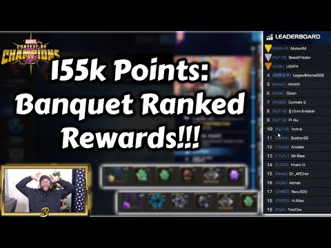 Banquet Ranked Rewards Opening - Higher Than Top 1%????? l Marvel Contest Of Champions