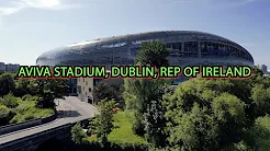 Aviva Stadium, Dublin, Republic of Ireland, Drone Footage (4K) thumbnail