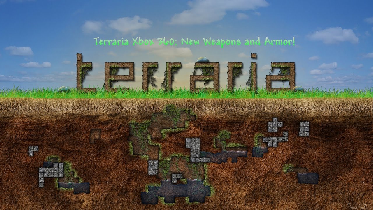 Terraria Xbox 360 New Weapons and Armor! How to Craft YouTube