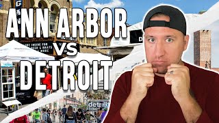 Ann Arbor vs Detroit Which City Should You Move To? | Living In Michigan