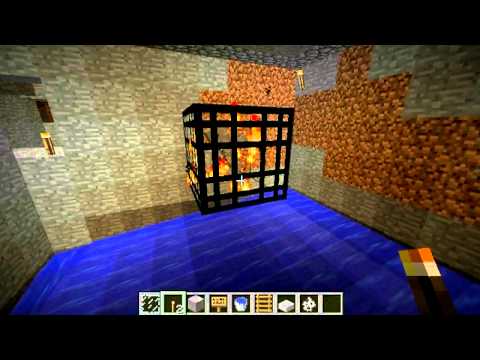 Minecraft:Tutorial #1!Πως να φτιαξετε ενα skeleton spawner!