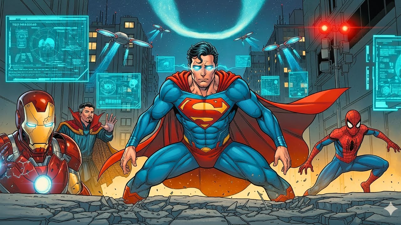 What If Superman Landed In Marvel Universe?