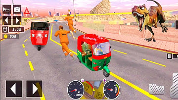 Tuk Tuk auto rickshaw driver game - 3D auto rickshaw driving game - Android iOS Gameplay 117