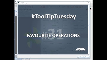 Tool Tip Tuesday 31 - Favourite operations