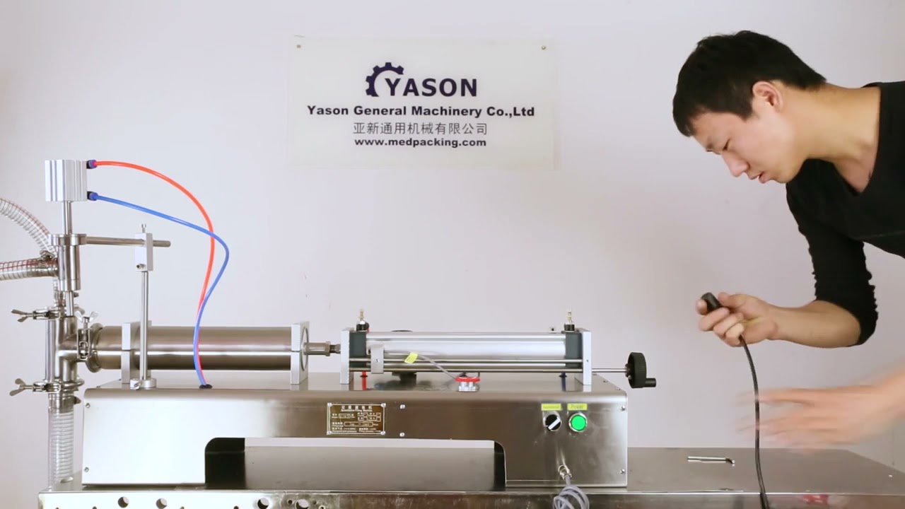 YTK-G1WG 50~500ml Pneumatic Semi-automatic Paste Filling Machine