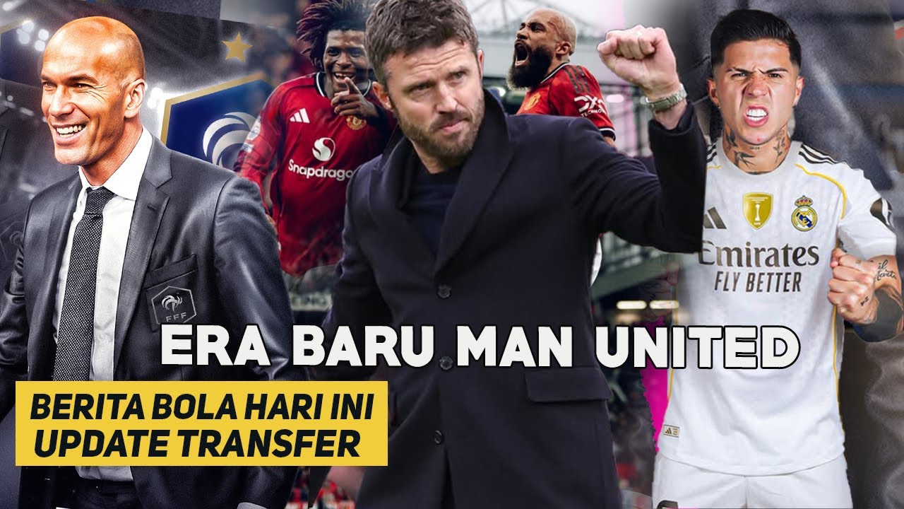 ERA BARU,Man United Mulai Bangkit🔥Zidane Segera Latih Timnas💥GILA❗Real Madrid Gaet Enzo Fernandez💥