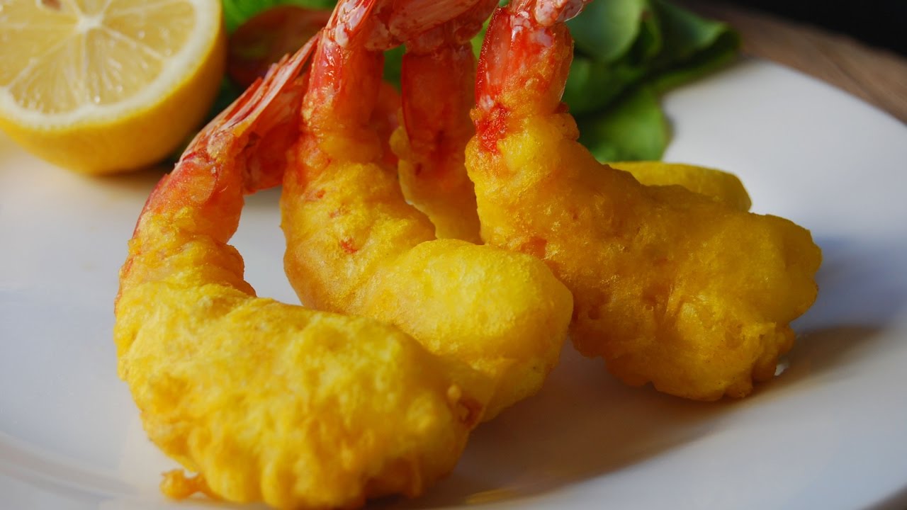 Gambas Orly o a la gabardina