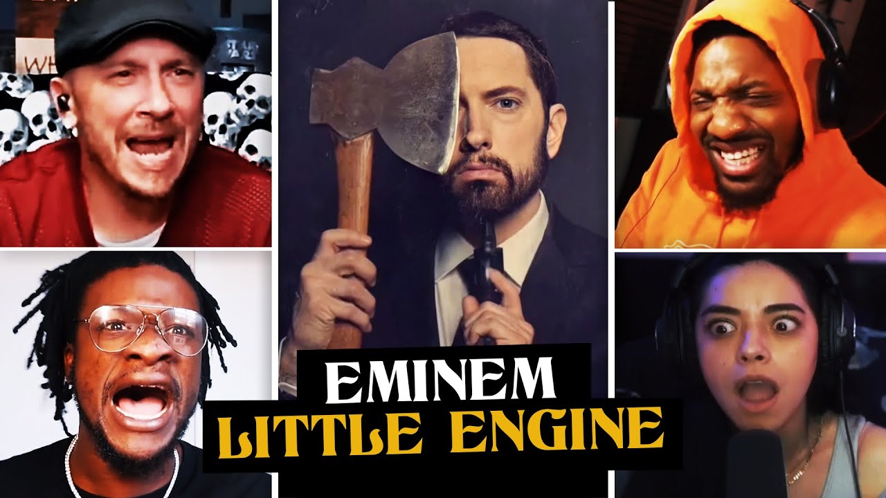 ''H€*OIN and BLOW, Marilyn Monroe?''🔥 Eminem - Little Engine | EPIC Reaction Mashup