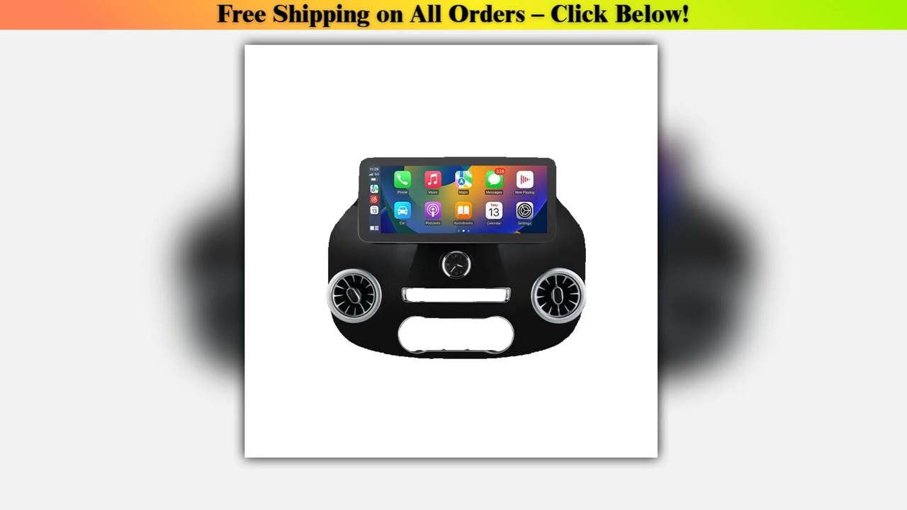 Junsun 12.3" Wireless CarPlay Android Auto Radio for Mercedes Benz Vito W447 2014 2015-2022 4G Car