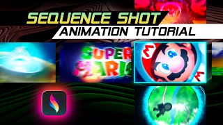 Sequence Shot animation tutorial on Procreate Dreams by @enrirdf